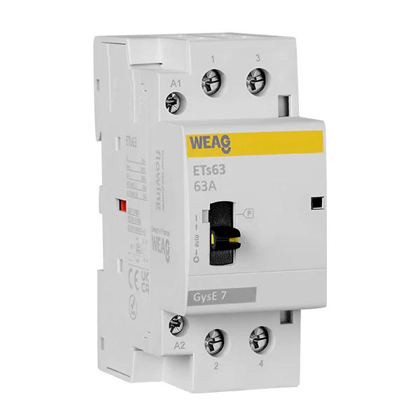 Kontaktor 24VAC IEC60947-4-1 Модульный контактор