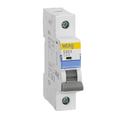 Автоматический выключатель с высокой отключающей способностью 6 кА, 10 кА